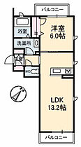 シャーメゾンタウン倉敷運動公園前　Ｄ棟 301 ｜ 岡山県倉敷市中島2407-84（賃貸マンション1LDK・3階・43.79㎡） その2