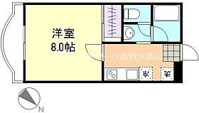 シンフォニア中央 110 ｜ 岡山県倉敷市連島中央4丁目14-28（賃貸マンション1K・1階・26.30㎡） その2