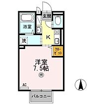 ウエストパレス　Ｂ 101 ｜ 岡山県倉敷市西阿知町13-1（賃貸アパート1R・1階・23.40㎡） その2