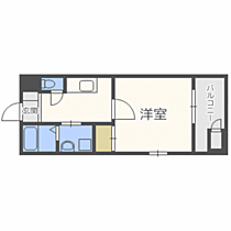 福岡県福岡市中央区天神3丁目（賃貸アパート1K・9階・24.11㎡） その2