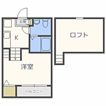 福岡県福岡市博多区千代1丁目（賃貸アパート1K・1階・19.37㎡） その2