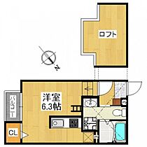 福岡県福岡市南区野間1丁目（賃貸アパート1R・1階・21.38㎡） その2