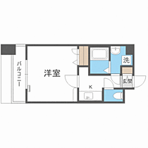 福岡県福岡市博多区御供所町（賃貸マンション1K・8階・24.30㎡） その2