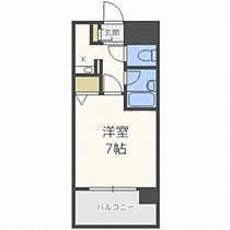 福岡県福岡市中央区港1丁目（賃貸マンション1K・7階・21.45㎡） その2