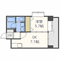 福岡県福岡市博多区豊2丁目（賃貸マンション1DK・2階・27.65㎡） その2