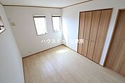 6帖洋室、クローゼット付き