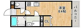 THE NOBLES 針摺南 101 ｜ 福岡県筑紫野市針摺南２丁目8-5（賃貸アパート1R・1階・23.18㎡） その2