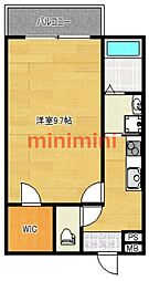 フジパレス吹田寿町5番館 1Kの間取図画像