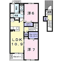 ステラ　I 203 ｜ 宮崎県都城市一万城町74号1番地9（賃貸アパート2LDK・2階・59.14㎡） その2