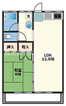 ラッキーコーポ  ｜ 宮崎県都城市年見町21-4-1（賃貸アパート1LDK・1階・39.74㎡） その2