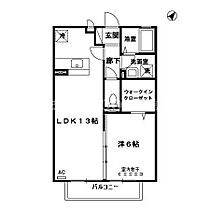 ホームパーティーIII  ｜ 宮崎県都城市志比田町10861番地（賃貸アパート1LDK・2階・45.29㎡） その2