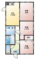 山口貸家  ｜ 宮崎県都城市吉尾町983-3（賃貸一戸建3LDK・1階・54.54㎡） その2