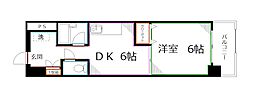 小金井本町ビル 1DKの間取図画像