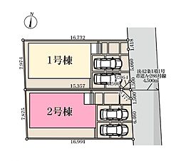 さいたま市桜区下大久保 全2棟2号棟