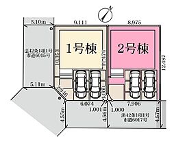 北本市西高尾 全2棟2号棟