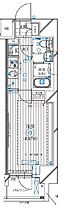 レガリス亀戸 201 ｜ 東京都江東区亀戸７丁目30-19-1401（賃貸マンション1K・2階・25.65㎡） その2