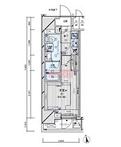 メインステージ亀戸II 1104 ｜ 東京都江東区亀戸８丁目20-6（賃貸マンション1K・11階・22.37㎡） その2