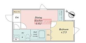 LiveFlat森下II 102 ｜ 東京都江東区新大橋１丁目11-7（賃貸マンション1DK・1階・27.18㎡） その17