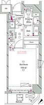 アクアプライムタワー押上 801 ｜ 東京都墨田区向島５丁目28-3（賃貸マンション1K・8階・26.18㎡） その2