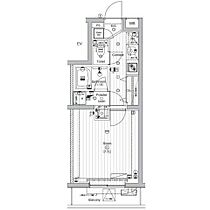 PREMIUM CUBE 西大島 403 ｜ 東京都江東区大島２丁目13-24（賃貸マンション1K・4階・25.64㎡） その2