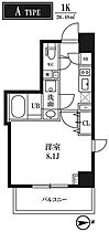 レオーネ押上Cube 601 ｜ 東京都墨田区業平４丁目4-13（賃貸マンション1K・6階・26.48㎡） その2