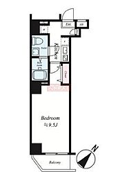 SKYCOURTPALACE押上3 1Kの間取図画像