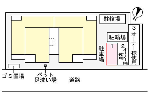 大阪府大阪市此花区春日出中2丁目(賃貸アパート1LDK・1階・45.80㎡)の写真 その11