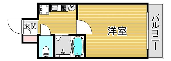 メビウス佃レジデンス ｜大阪府大阪市西淀川区佃2丁目(賃貸マンション1K・5階・25.00㎡)の写真 その2