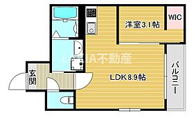 MOVE HIMEJIMA  ｜ 大阪府大阪市西淀川区姫島4丁目（賃貸アパート1LDK・1階・31.06㎡） その2