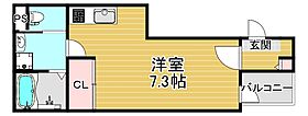 ハーモニーテラス歌島V  ｜ 大阪府大阪市西淀川区歌島1丁目17-23（賃貸アパート1R・1階・20.76㎡） その2