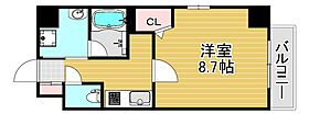 メルシー・ティー  ｜ 大阪府大阪市此花区西九条3丁目（賃貸マンション1K・2階・29.11㎡） その2