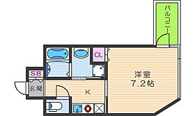 サンライト吉野  ｜ 大阪府大阪市福島区吉野5丁目（賃貸マンション1K・5階・26.25㎡） その2