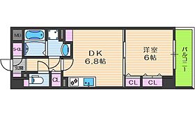 メゾン田中野田  ｜ 大阪府大阪市福島区吉野2丁目12-4（賃貸マンション1DK・3階・35.43㎡） その2