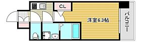 エスリードレジデンス大阪福島シティウエスト  ｜ 大阪府大阪市福島区大開3丁目1-10（賃貸マンション1K・4階・21.17㎡） その2