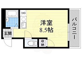 ラムサール8ｔ”  ｜ 大阪府大阪市港区弁天３丁目3番25号（賃貸マンション1R・3階・20.00㎡） その2