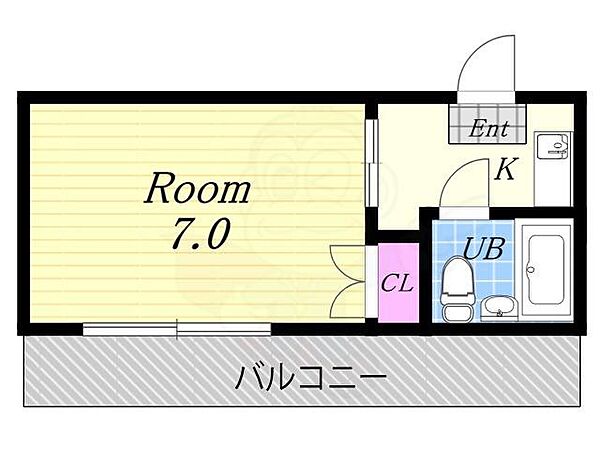 ソレイユ朝潮 501｜大阪府大阪市港区八幡屋１丁目(賃貸マンション1K・5階・19.00㎡)の写真 その2