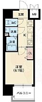 Vita弁天町  ｜ 大阪府大阪市港区波除６丁目（賃貸マンション1K・6階・21.81㎡） その2