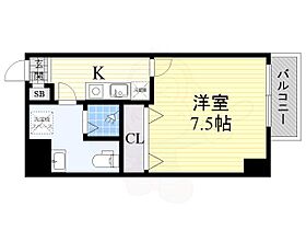 HR FRONT REGALドームウエスト  ｜ 大阪府大阪市西区九条南３丁目19番5号（賃貸マンション1K・3階・25.55㎡） その2