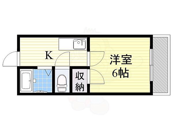 ラパンジール九条2 ｜大阪府大阪市西区九条１丁目(賃貸マンション1K・8階・17.50㎡)の写真 その2