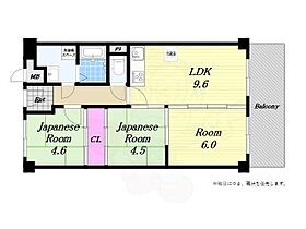 日商岩井泉尾マンション1号棟  ｜ 大阪府大阪市大正区泉尾１丁目（賃貸マンション3LDK・8階・56.00㎡） その2