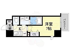 大阪府大阪市西区江戸堀１丁目25番27号（賃貸マンション1K・4階・24.80㎡） その2