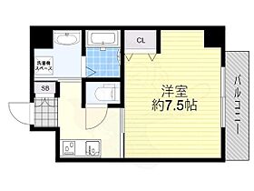 大阪府大阪市大正区三軒家東５丁目（賃貸マンション1K・4階・25.16㎡） その2