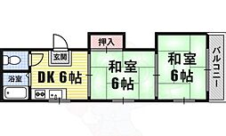間取図画像 2DK
