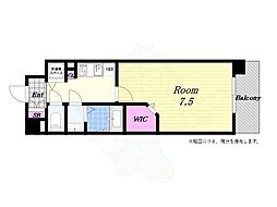 ミラージュパレスロータスライフ 1Kの間取図画像