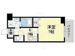 AQUAGALAXY 1Kの間取図画像