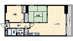 ナルトハイム 2LDKの間取図画像