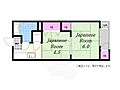 田中町住宅1棟2階3.8万円