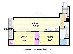 BJ,DA・VINCI 2LDKの間取図画像