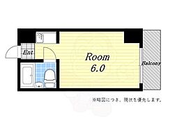 レガーレ大正 ワンルームの間取図画像