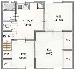 🉐敷金礼金0円！🉐伝法5丁目戸建2F